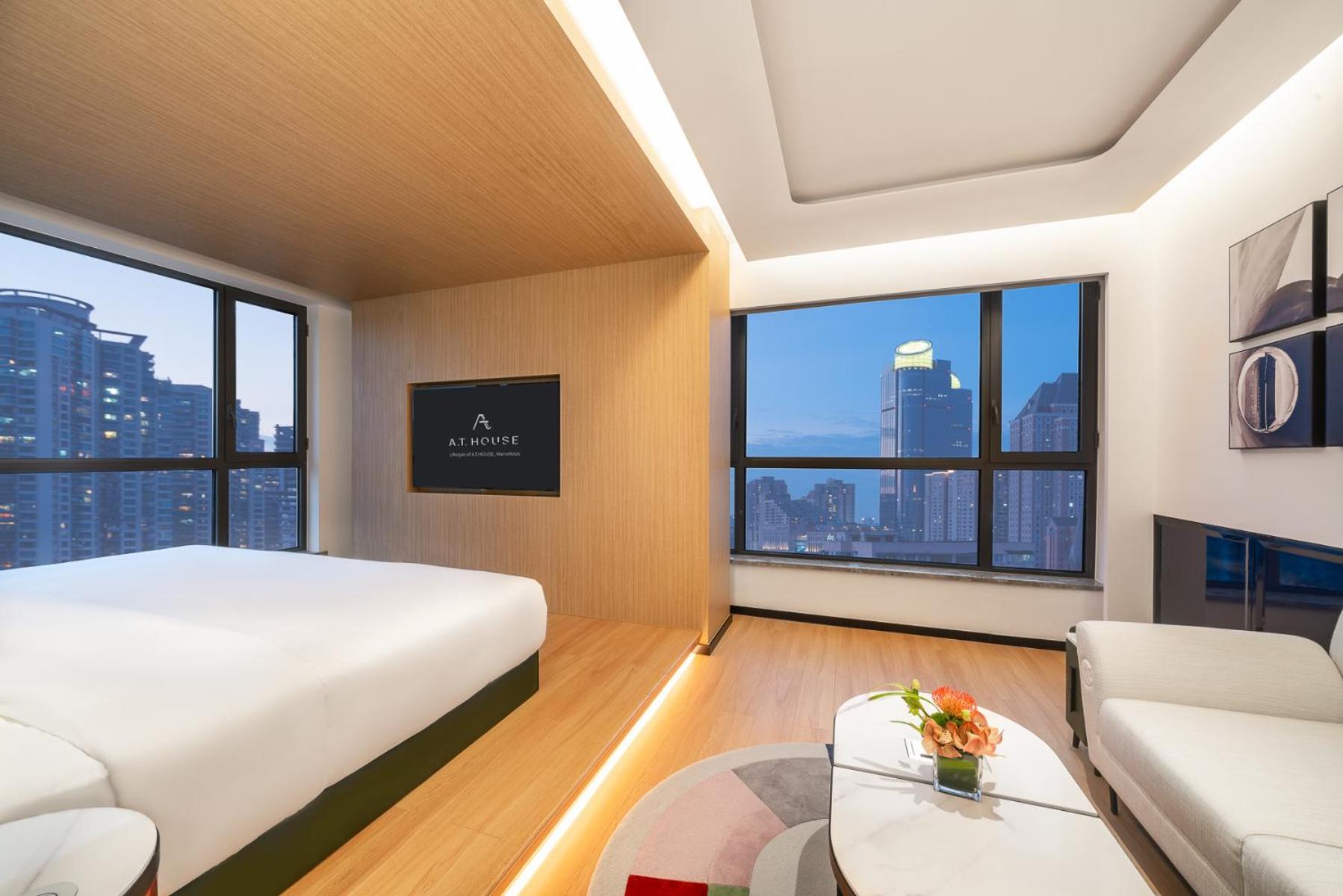 A T House Center Xujiahui - Free Night Snacks From 930pm-11pm Hotel Shanghai