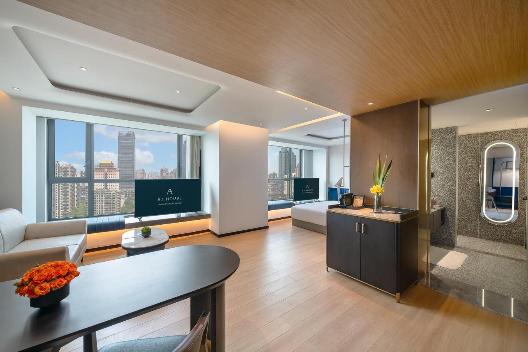 A T House Center Xujiahui - Free Night Snacks From 930pm-11pm Hotel Shanghai