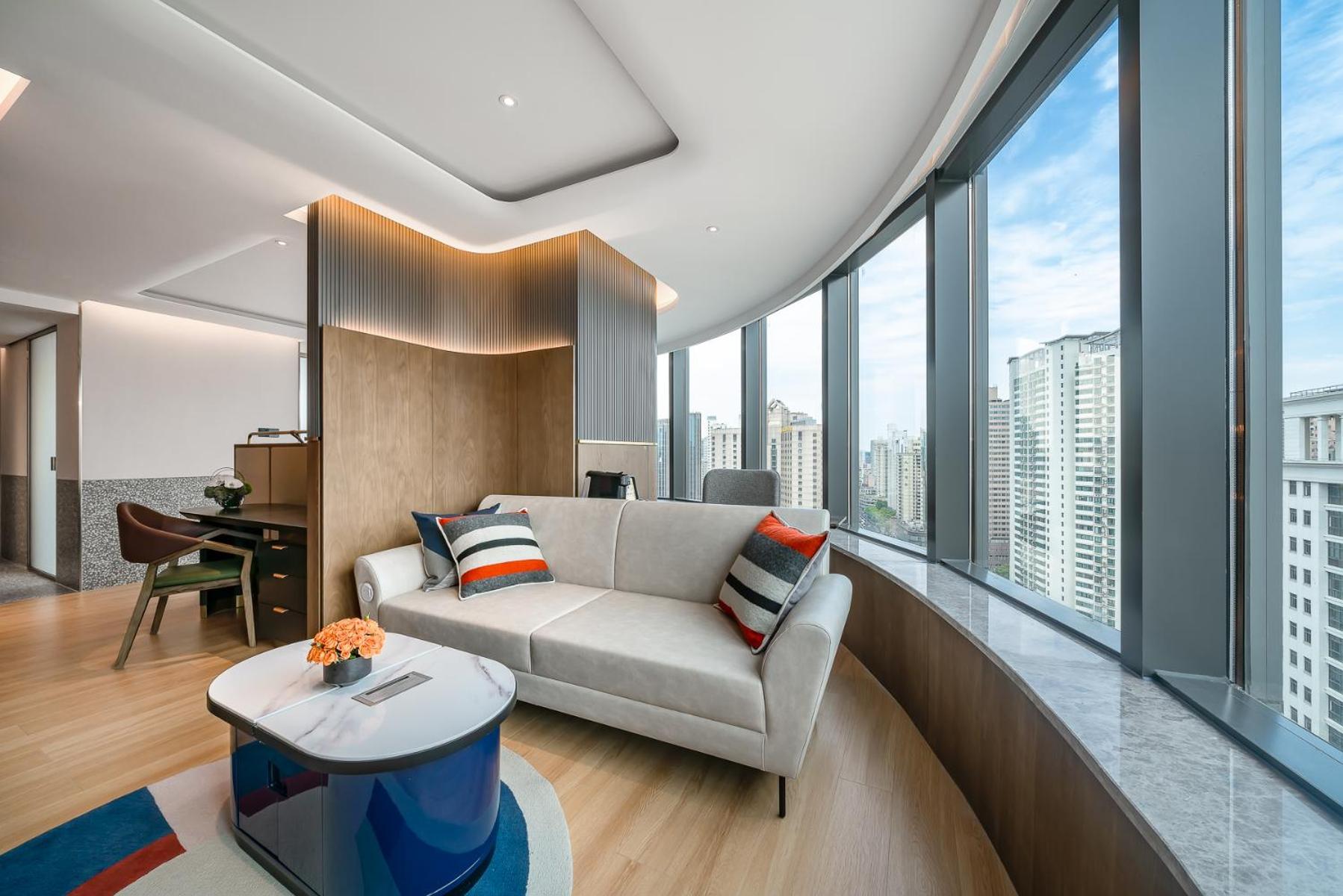 Khách sạn A T House Center Xujiahui - Free Night Snacks From 930pm-11pm