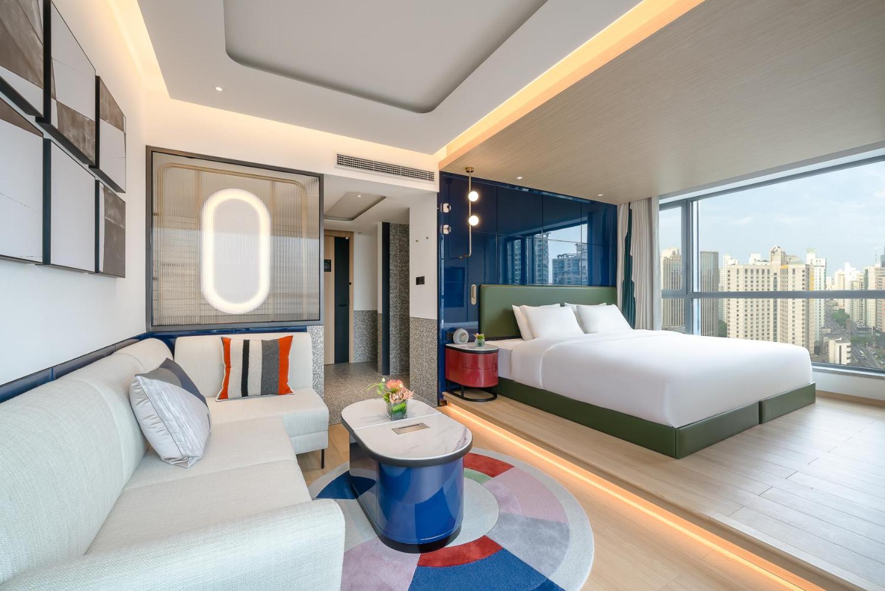 A T House Center Xujiahui - Free Night Snacks From 930pm-11pm Khách sạn 5*